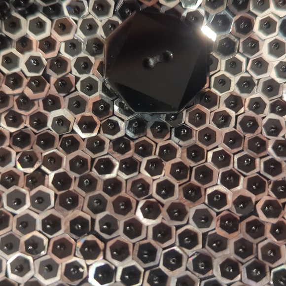 Gucci sequin and seed bead metallic blazer. Frida Giannini era Gucci. - Picture 2 of 8